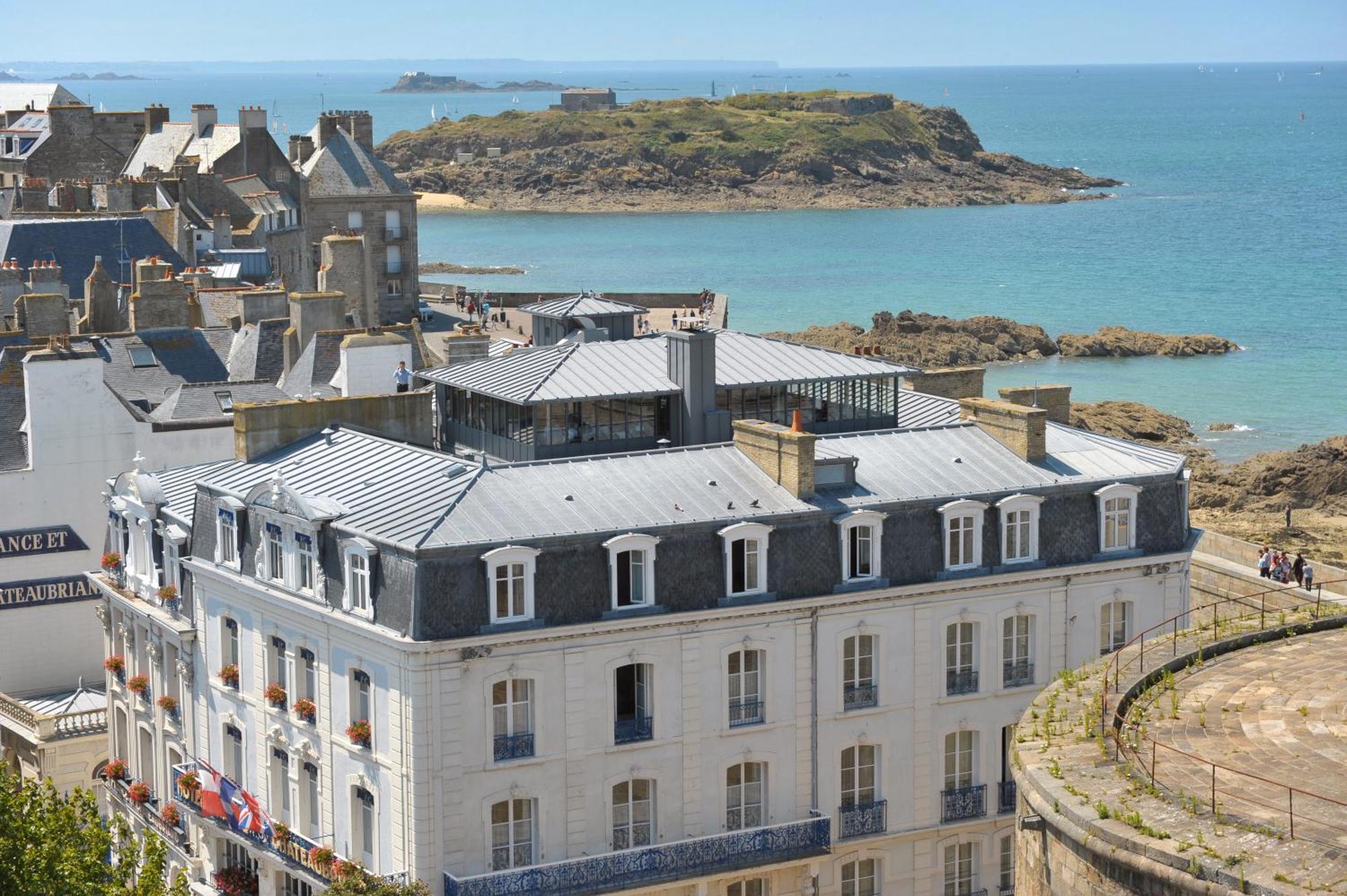 Hotel France Et Chateaubriand Сен Мало Екстериор снимка